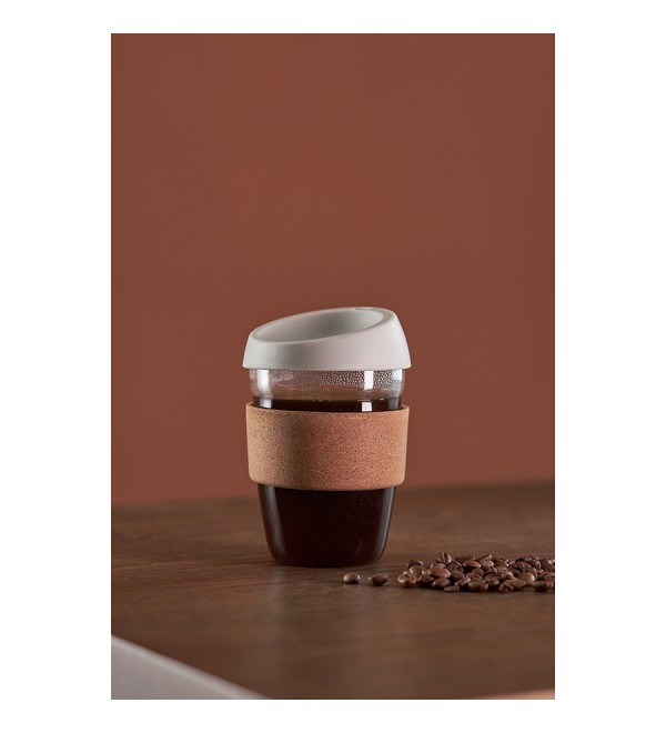 Кружка cozy cup, 350 мл, светло-серая
