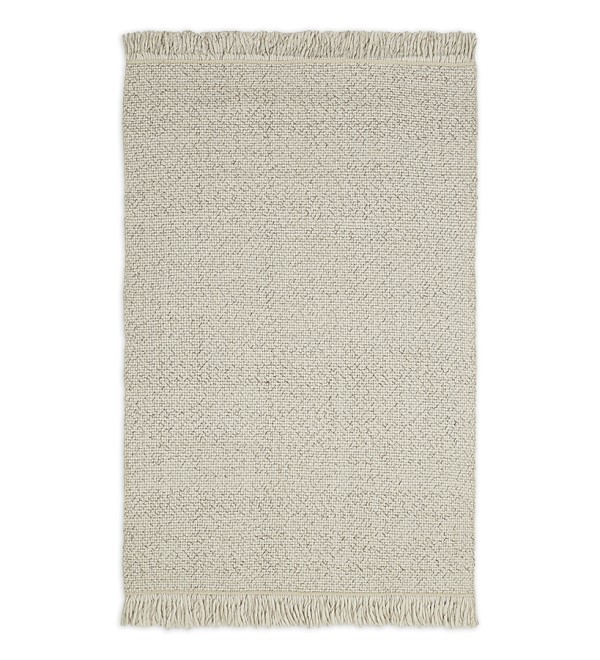 Ковер из переработанного пластика бежевого цвета из коллекции ethnic, 120х180 см
