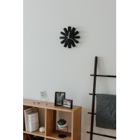 Часы настенные ribbon, D30,5 см, черныe