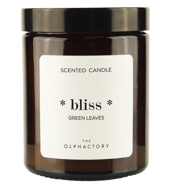 Свеча ароматическая the olphactory, bliss, green rhubarb, 30 ч