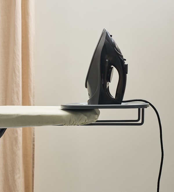 Доска гладильная напольная smart iron, 123х46 см, молочная