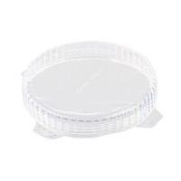 Набор из 4 крышек coverflex ?9, 11, 16, 21 см силикон, прозрачный