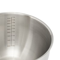 Набор стальных мисок balance с крышками и терками, 1,5 л/3 л/ 5 л
