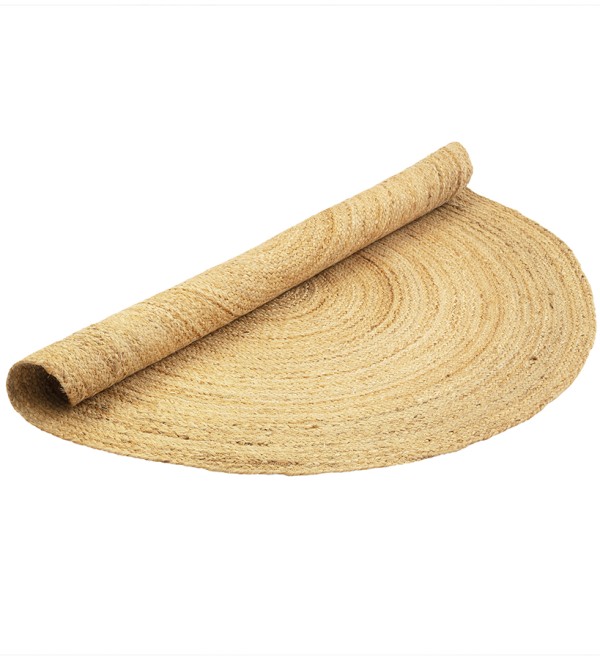 Ковер из джута круглый базовый из коллекции ethnic, 90см