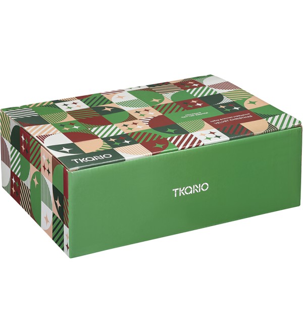 Набор ёлочных украшений velvet christmas из коллекции new year essential, 6 шт.