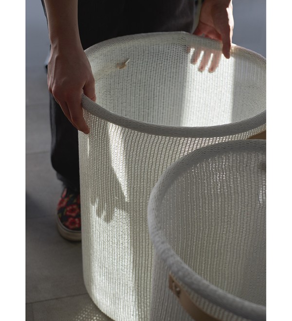 Корзина для хранения sustainable collection, D42х55 см, молочная