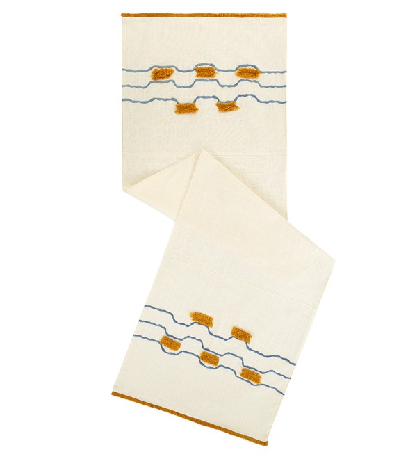 Дорожка на стол Ритм из коллекции ethnic, 45х150 см