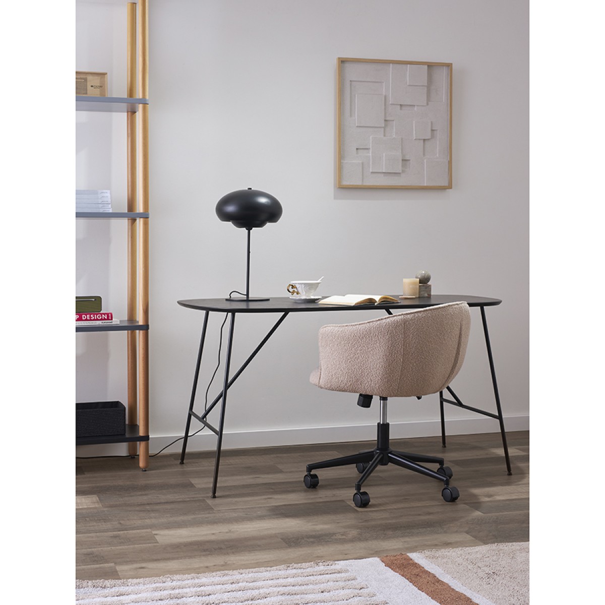 Кресло paal, букле, бежевое