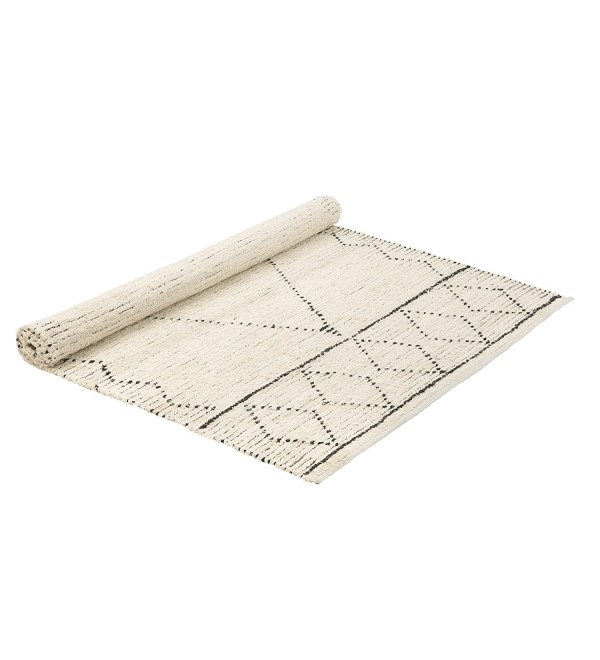 Ковер из переработанного хлопка dispur из коллекции ethnic, 160х230см
