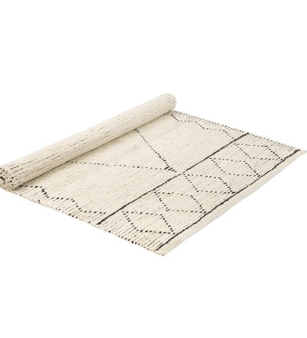 Ковер из переработанного хлопка dispur из коллекции ethnic, 160х230см