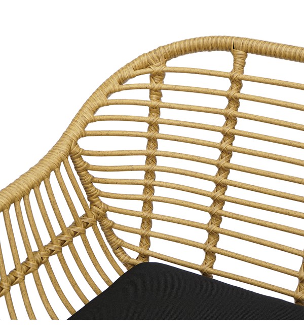 Стул барный vetle bent, ротанг