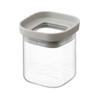 Банка для специй vacuum glass, 120 мл, светло-серая