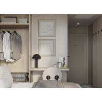 Лампа настольная texture sleek, D24х37 см, черная