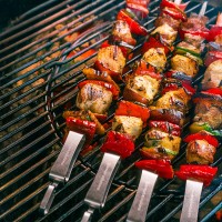 Набор шампуров для барбекю smart grill, 4 шт.