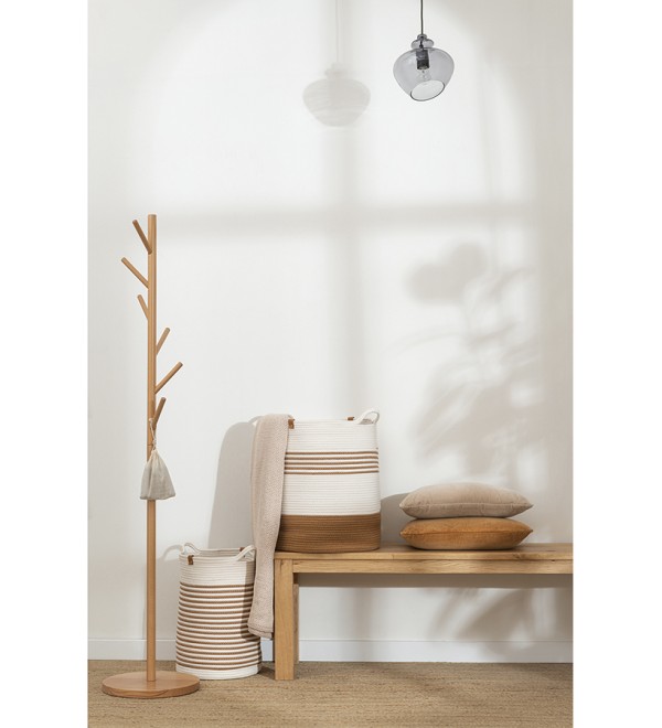 Корзина для хранения thea D30х46 см, бежевая/горчичная
