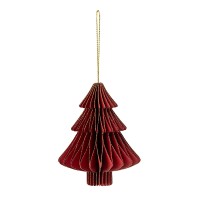 Набор новогодних украшений из бумаги Огни в лесу из коллекции new year essential, 3шт.