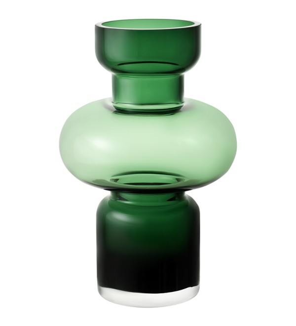 Ваза florum, 30 см, изумрудная