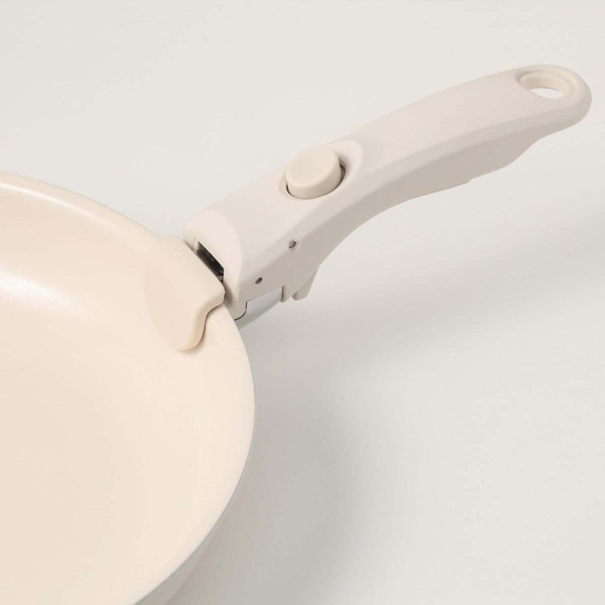 Сковорода с крышкой и съемной ручкой smart ceramic, D28 см