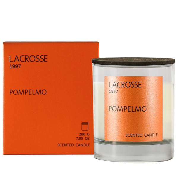 Свеча ароматическая lacrosse, pompelmo, 40 ч