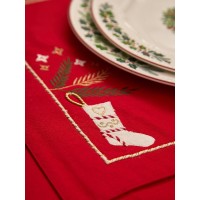 Салфетка под приборы winter wishes из коллекции new year essential, 33х48 см