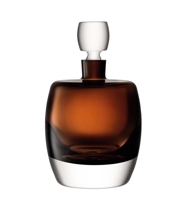 Декантер whisky club, 1,05 л, коричневый