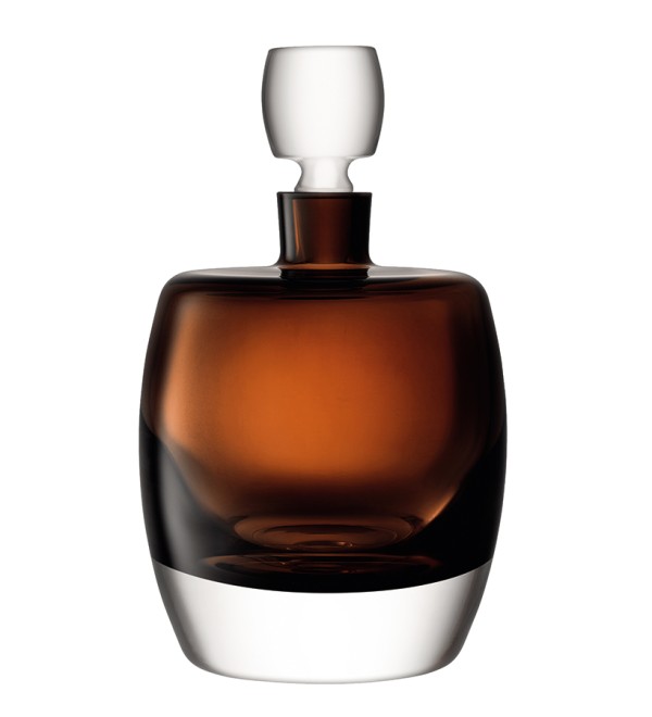 Декантер whisky club, 1,05 л, коричневый