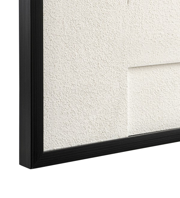 Панно декоративное с эффектом 3d minimalism, с черной рамой, 50х70 см