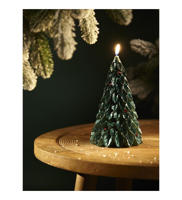 Свеча декоративная festive flame из коллекции new year essential, 19,5 см