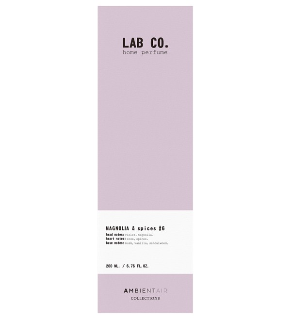 Диффузор ароматический lab co, magnolia&spices, 200 мл