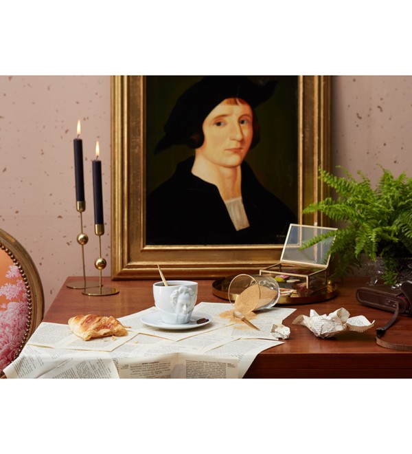 Чайная пара talent, goethe, 260 мл, белая