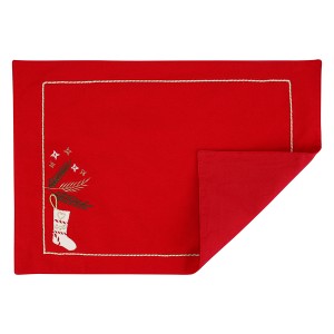 Салфетка под приборы winter wishes из коллекции new year essential, 33х48 см