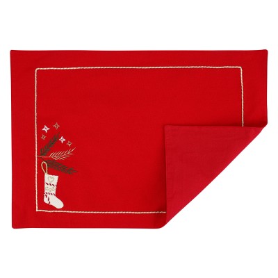 Салфетка под приборы winter wishes из коллекции new year essential, 33х48 см