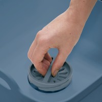 Контейнер для мытья посуды wash&drain™, синий