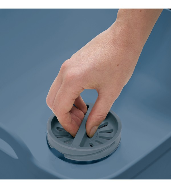 Контейнер для мытья посуды wash&drain™, синий