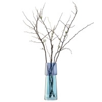 Ваза gems, 32 см, сапфир