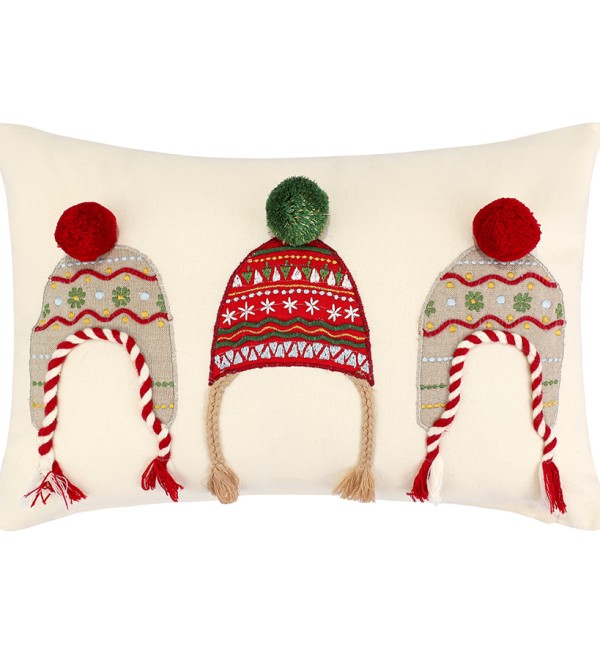 Чехол на подушку cozy knits из коллекции new year essential, 30х45 см