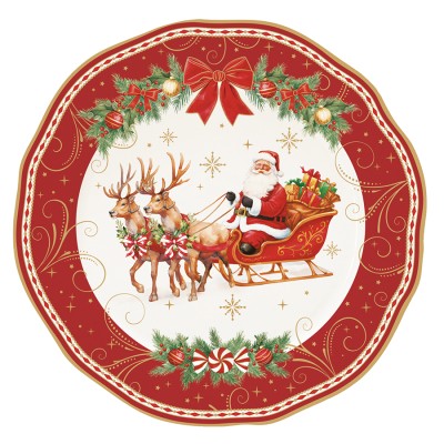 Тарелка десертная christmas heritage, D20 см