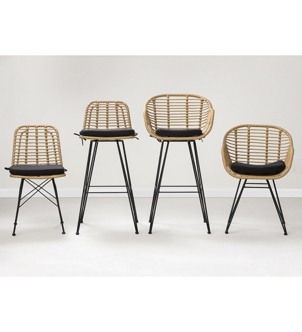 Стул vetle bent, ротанг