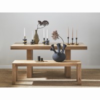Подсвечник Вивленд, 17 см, черный