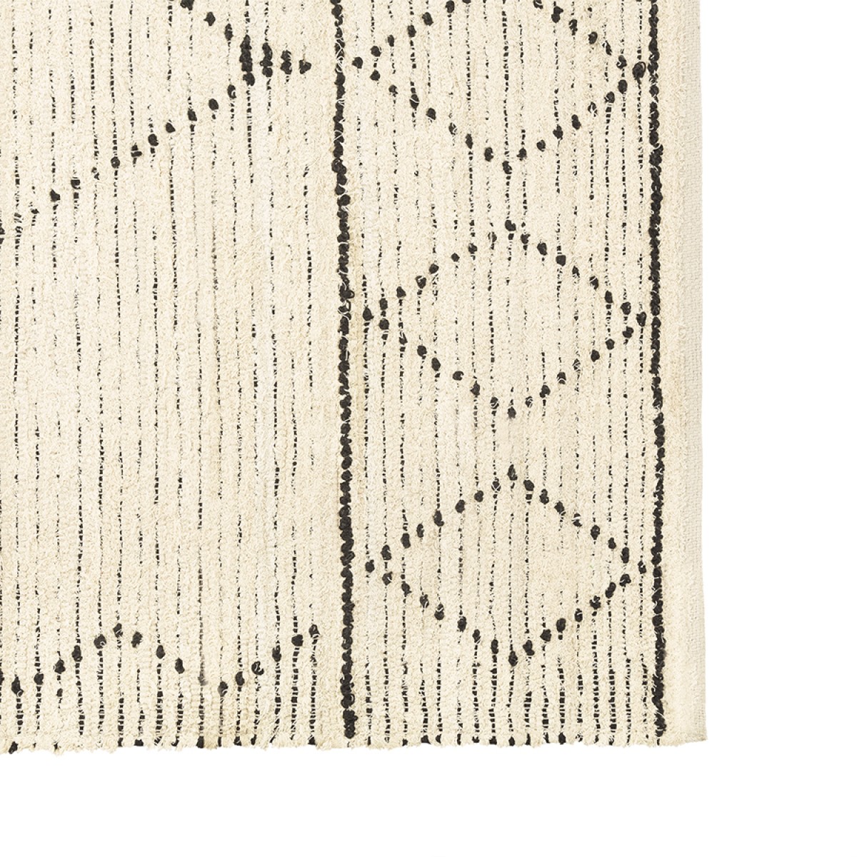 Ковер из переработанного хлопка dispur из коллекции ethnic, 160х230см