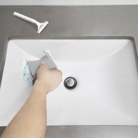 Щётка со скребком flex, серая