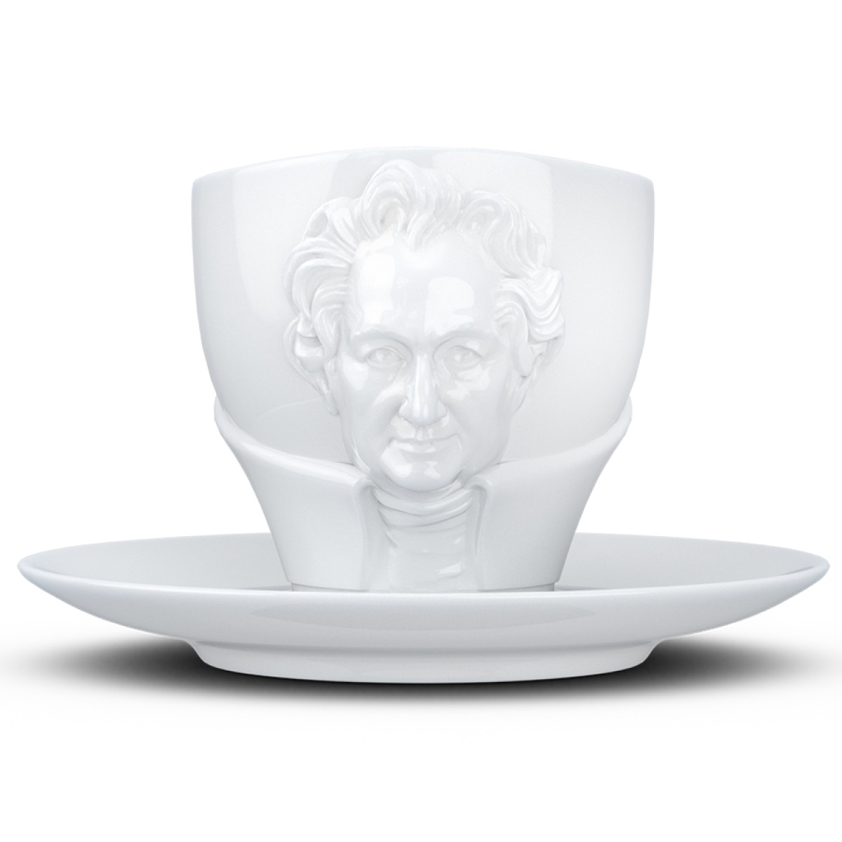 Чайная пара talent, goethe, 260 мл, белая