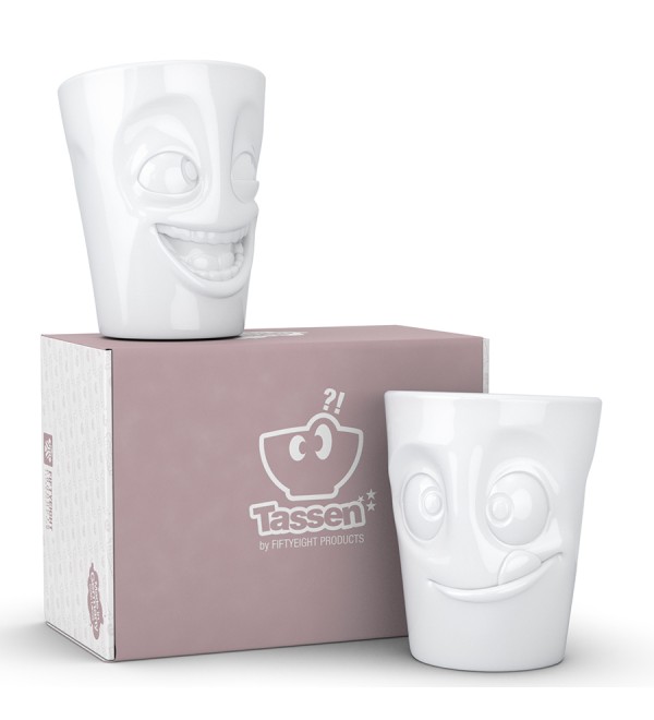 Набор кружек joking & tasty, 350 мл, белый, 2 шт.