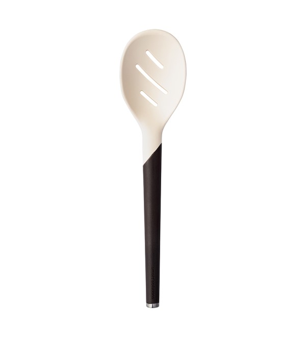 Шумовка smartchef, 31 см, бежевая/бордовая
