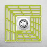 Подложка для раковины универсальная sinksaver™, серо-белая