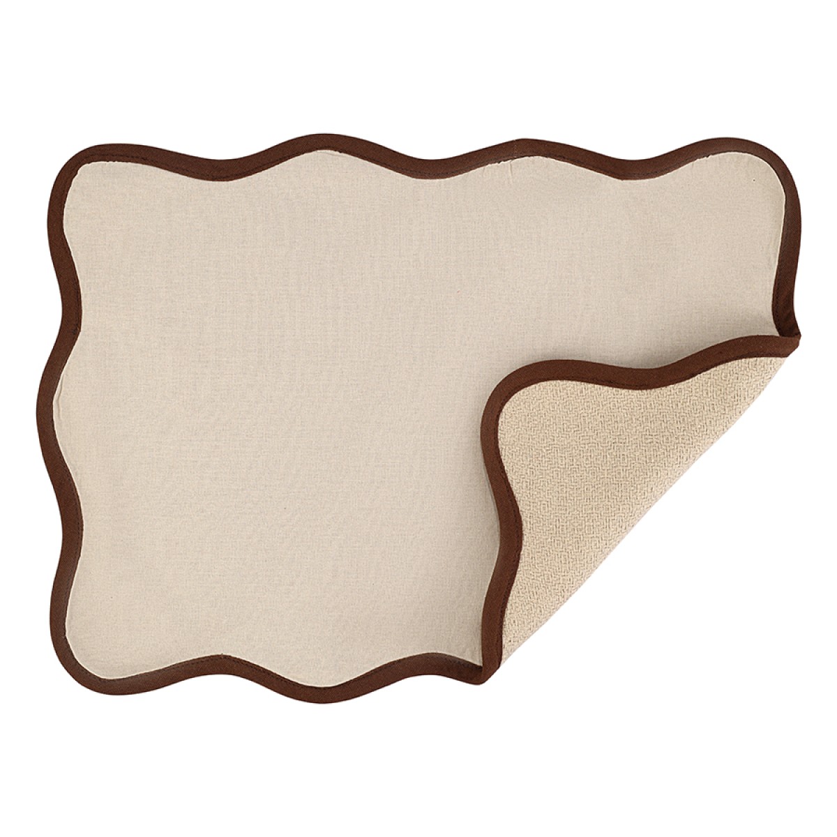 Салфетка под приборы desert waves из коллекции essential, 33х48 см
