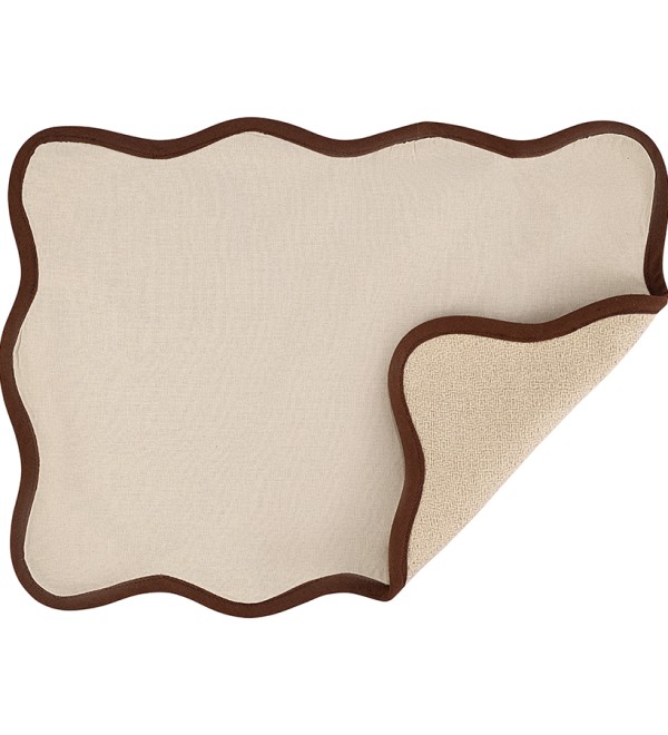 Салфетка под приборы desert waves из коллекции essential, 33х48 см