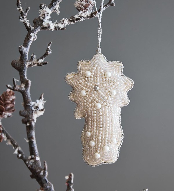 Набор елочных украшений christmas pearls из коллекции new year essential, 4 шт.