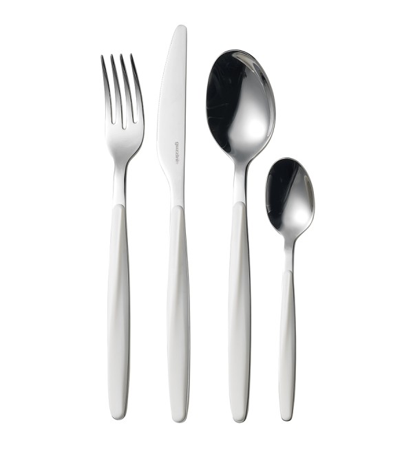 Набор из 24 столовых приборов cutlery my fusion, белый
