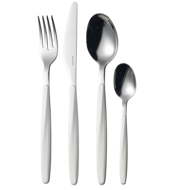 Набор из 24 столовых приборов cutlery my fusion, белый